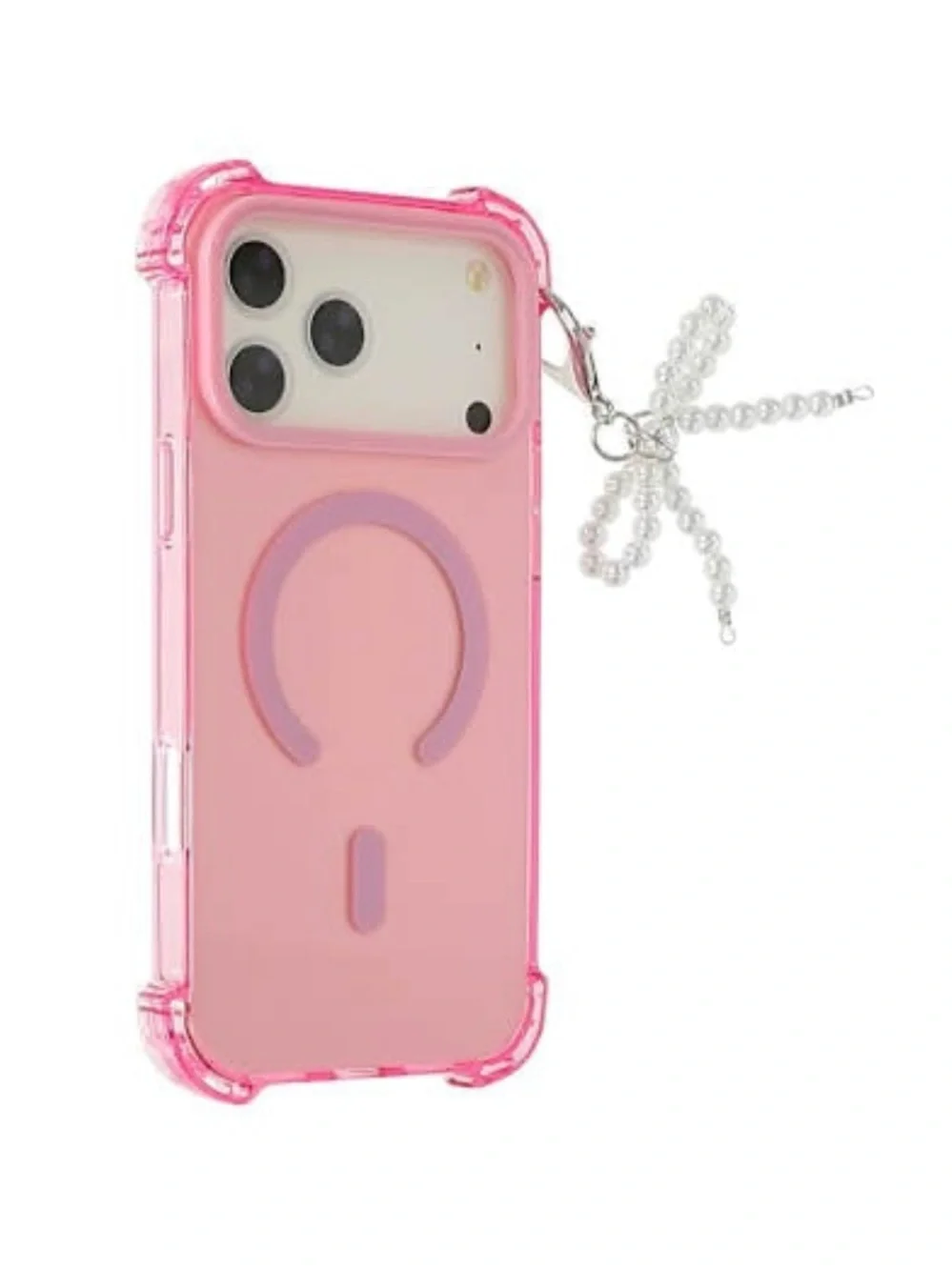 Pearl Bow Charm Phone Case Viral iPhone Case